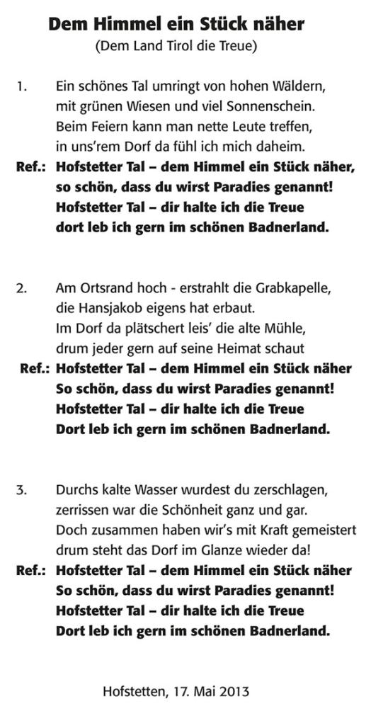 Dem Himmel ein Stück näher